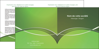 modele depliant 2 volets  4 pages  web design texture contexture structure MIFCH89603