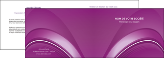 modele depliant 2 volets  4 pages  web design texture contexture structure MIFCH90045