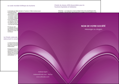 creer modele en ligne depliant 2 volets  4 pages  web design texture contexture structure MIFCH90069