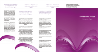 personnaliser modele de depliant 4 volets  8 pages  web design texture contexture structure MIFCH90075