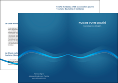 cree depliant 2 volets  4 pages  web design texture contexture structure MIF90087