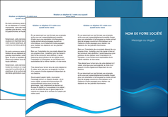 modele depliant 3 volets  6 pages  web design texture contexture structure MIF90107