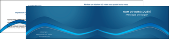 modele depliant 2 volets  4 pages  web design texture contexture structure MIF90117