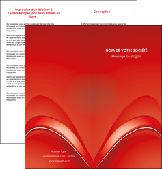 impression depliant 2 volets  4 pages  web design texture contexture structure MIFCH90161