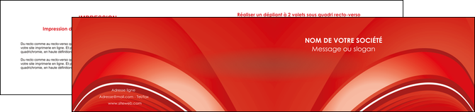 exemple depliant 2 volets  4 pages  web design texture contexture structure MIFCH90169