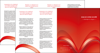 creer modele en ligne depliant 4 volets  8 pages  web design texture contexture structure MIFCH90179