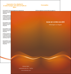 personnaliser maquette depliant 2 volets  4 pages  web design texture contexture abstrait MIF90833
