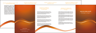 imprimer depliant 4 volets  8 pages  web design texture contexture abstrait MIF90847