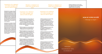 impression depliant 4 volets  8 pages  web design texture contexture abstrait MIF90851