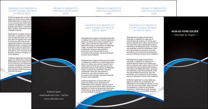 cree depliant 4 volets  8 pages  reseaux texture contexture structure MFLUOO90905