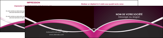 creer modele en ligne depliant 2 volets  4 pages  web design texture contexture structure MLGI90979