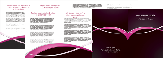 personnaliser modele de depliant 4 volets  8 pages  web design texture contexture structure MLGI91005