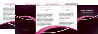 modele depliant 4 volets  8 pages  web design texture contexture structure MLGI91011