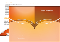 realiser depliant 2 volets  4 pages  web design texture contexture abstrait MLIG91087