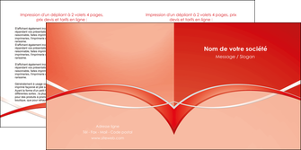 personnaliser maquette depliant 2 volets  4 pages  web design texture contexture abstrait MID91449