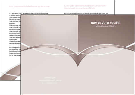 modele en ligne depliant 2 volets  4 pages  web design texture contexture abstrait MLGI91511