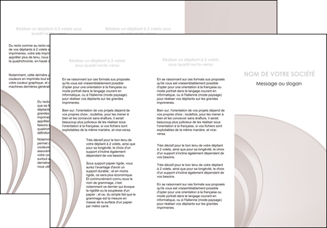 imprimerie depliant 3 volets  6 pages  web design texture contexture structure MLIGCH92411