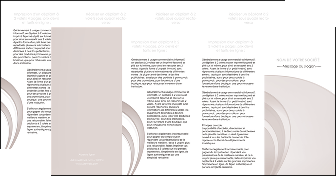 faire depliant 4 volets  8 pages  web design texture contexture structure MFLUOO92451