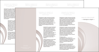faire depliant 4 volets  8 pages  web design texture contexture structure MFLUOO92451