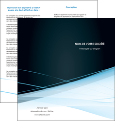 imprimer depliant 2 volets  4 pages  web design texture contexture structure MIDLU92795