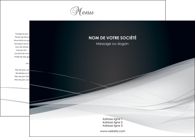 creer modele en ligne set de table restaurant set de table set de table publicitaire restaurant MIDLU92819