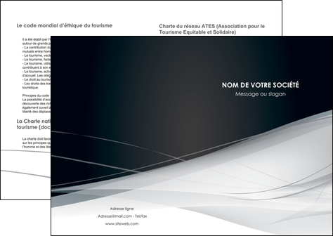 creer modele en ligne depliant 2 volets  4 pages  web design texture contexture structure MFLUOO92825