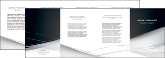 impression depliant 4 volets  8 pages  web design texture contexture structure MLIG92861
