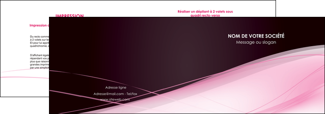 imprimerie depliant 2 volets  4 pages  web design texture contexture structure MFLUOO92887