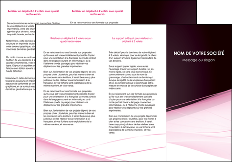 exemple depliant 3 volets  6 pages  web design texture contexture structure MFLUOO92897