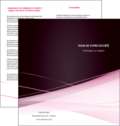 impression depliant 2 volets  4 pages  web design texture contexture structure MFLUOO92899
