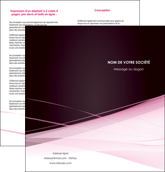 impression depliant 2 volets  4 pages  web design texture contexture structure MIDLU92899