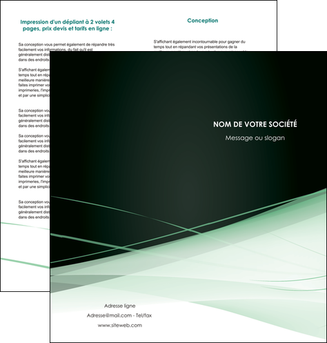 cree depliant 2 volets  4 pages  web design texture contexture structure MFLUOO92951