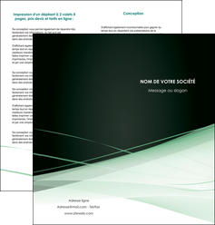 cree depliant 2 volets  4 pages  web design texture contexture structure MLGI92951
