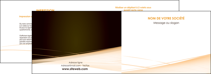 creation graphique en ligne depliant 2 volets  4 pages  web design texture contexture structure MIDLU92991