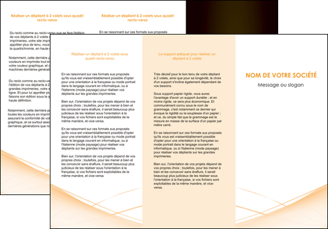 exemple depliant 3 volets  6 pages  web design texture contexture structure MIDLU93001