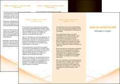 exemple depliant 3 volets  6 pages  web design texture contexture structure MIDLU93001
