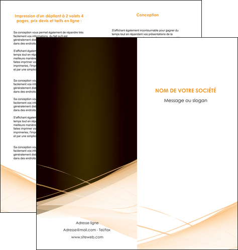 imprimer depliant 2 volets  4 pages  web design texture contexture structure MIDLU93003
