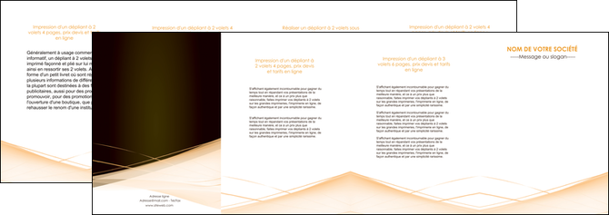 modele depliant 4 volets  8 pages  web design texture contexture structure MIDLU93017