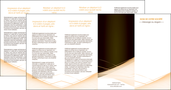 faire depliant 4 volets  8 pages  web design texture contexture structure MIDLU93021