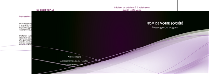 faire modele a imprimer depliant 2 volets  4 pages  reseaux texture contexture structure MFLUOO93067