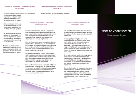 modele en ligne depliant 3 volets  6 pages  reseaux texture contexture structure MIDLU93077