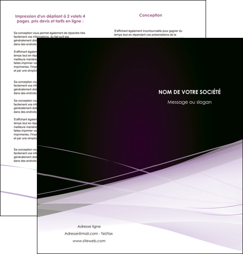 cree depliant 2 volets  4 pages  reseaux texture contexture structure MIDLU93079
