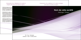 creer modele en ligne depliant 2 volets  4 pages  reseaux texture contexture structure MIDLU93081