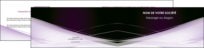 creer modele en ligne depliant 2 volets  4 pages  reseaux texture contexture structure MIDLU93087