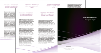 personnaliser modele de depliant 4 volets  8 pages  reseaux texture contexture structure MIDLU93097