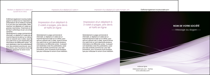 impression depliant 4 volets  8 pages  reseaux texture contexture structure MIDLU93099