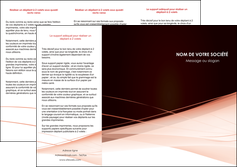 modele depliant 3 volets  6 pages  web design texture contexture structure MIDLU93415