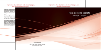 imprimerie depliant 2 volets  4 pages  web design texture contexture structure MIDLU93419