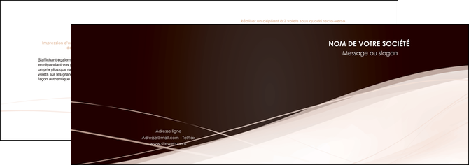 creation graphique en ligne depliant 2 volets  4 pages  web design texture contexture structure MIDLU93457