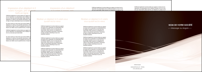 faire depliant 4 volets  8 pages  web design texture contexture structure MIDLU93485